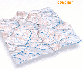 3d view of Ardakān