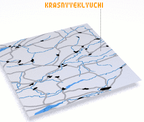 3d view of Krasnyye Klyuchi