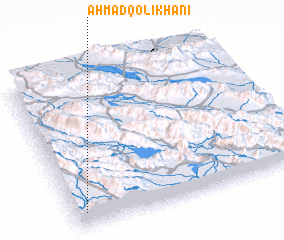 3d view of Aḩmadqolī Khānī