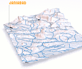 3d view of Jānīābād