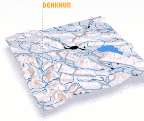 3d view of Deh Khūn