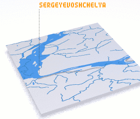 3d view of Sergeyevo-Shchel\