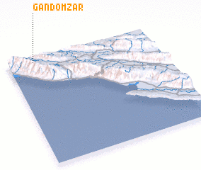 3d view of Gandomzār