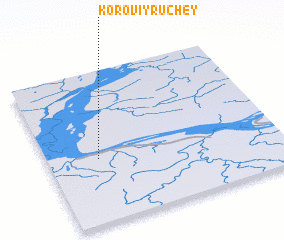 3d view of Koroviy Ruchey