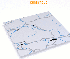 3d view of Chabyrovo