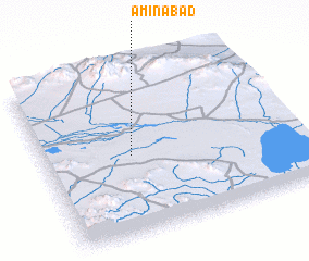 3d view of Amīnābād