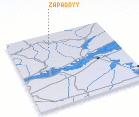 3d view of Zapadnyy