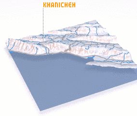 3d view of Khānīcheh