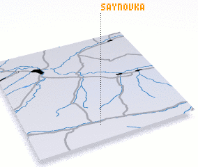 3d view of Saynovka