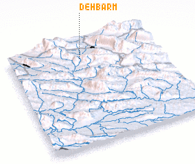 3d view of Deh Barm