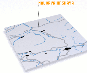 3d view of Malo-Ryakinskaya