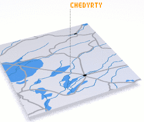 3d view of Chedyrty