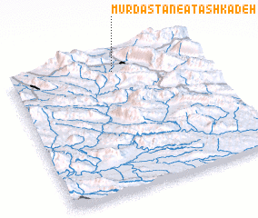 3d view of Mūrdastān-e Ātashkadeh