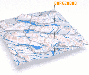 3d view of Bārezābād