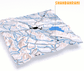 3d view of Shāh Bahrāmī