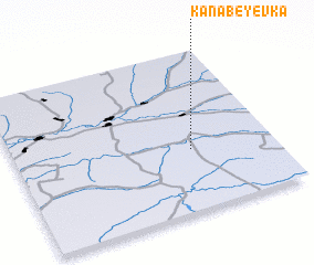 3d view of Kanabeyevka