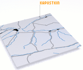 3d view of Kapustkin