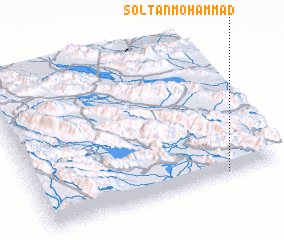 3d view of Solţān Moḩammad