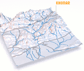 3d view of Khonār