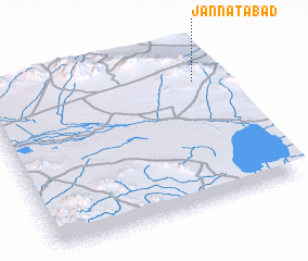 3d view of Jannatābād