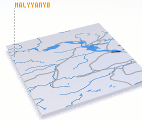 3d view of Malyy Anyb