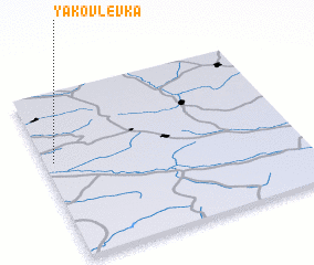 3d view of Yakovlevka