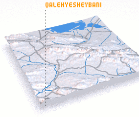 3d view of Qal‘eh-ye Sheybānī