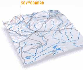 3d view of Seyyedābād