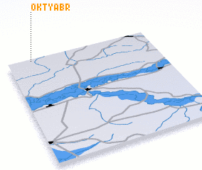 3d view of Oktyabr\