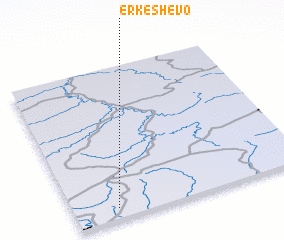 3d view of Erkeshëvo