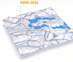 3d view of Kamālābād