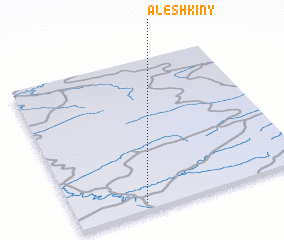 3d view of Alëshkiny