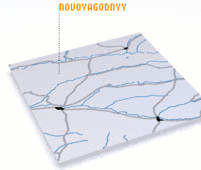 3d view of Novoyagodnyy