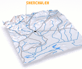 3d view of Shen Chāleh