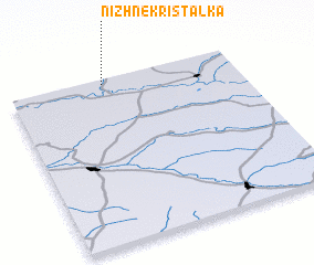 3d view of Nizhnekristalka