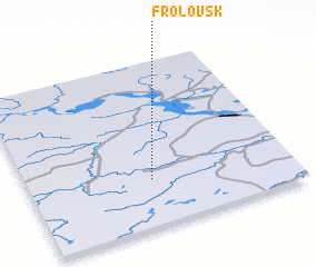 3d view of Frolovsk