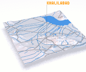 3d view of Khalīlābād