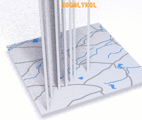 3d view of Kogalykolʼ