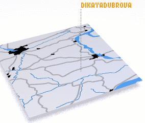 3d view of Dikaya-Dubrova