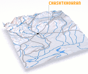 3d view of Chāsht Khowrān