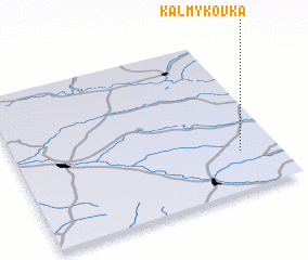 3d view of Kalmykovka