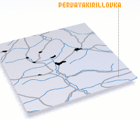 3d view of Pervaya Kirillovka