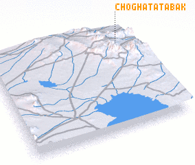 3d view of Choghāt Atābak