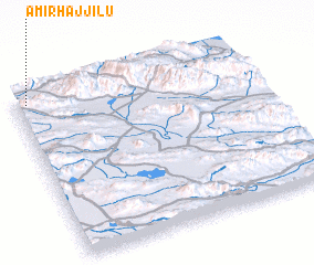 3d view of Amīr Ḩājjīlū