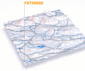 3d view of Fatḩābād