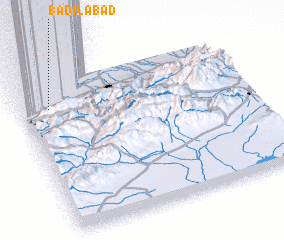 3d view of Badīlābād