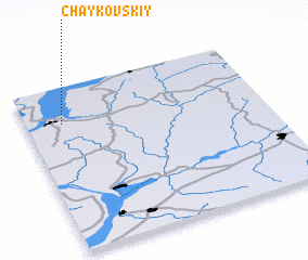 3d view of Chaykovskiy