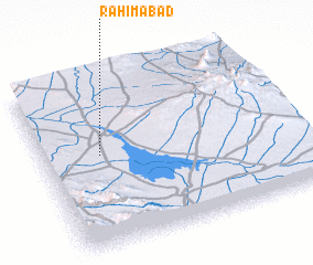 3d view of Raḩīmābād