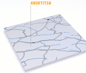 3d view of Khortitsa