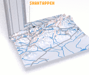 3d view of Shāh Tappeh